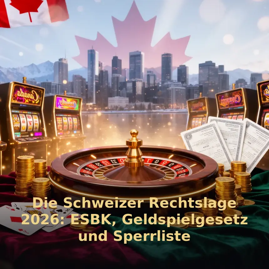 Die Schweizer Rechtslage 2026: ESBK, Geldspielgesetz und Sperrliste